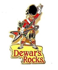 Anstecknadel Dewars Rocks Sammler Scotsman Scotch Whiskey - Bild 1 von 4