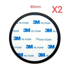 2 Pcs 08mm 3M Sticky Adhesive Dashboard Pad Windscreen Suction Cup Holder - Picture 1 of 3