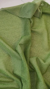 Lurex Glitzerstoff 1,50 m x 0,60 m grün - Bild 1 von 2