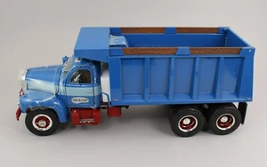 1:25 First Gear *SID KAMP* Blue MACK B-Model Dump Truck *NIB* - Picture 1 of 5