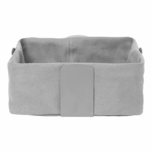 Blomus Bread Basket Desa L, Fabric Bag in Frame, Basket, Steel, Cotton Sharkskin - Picture 1 of 1