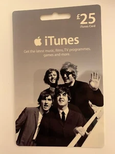 Sammlerstück gebraucht Beatles Itunes 25 $ Geschenkkartenset kein Wert ohne Kratzer - Bild 1 von 2
