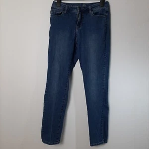 Westport Classic Fit Straight Leg Jeans Womens Size 8P Petite (27x28) Stretchy - Picture 1 of 12