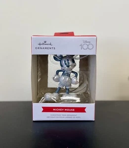 2023 HALLMARK DISNEY 100° ANNIVERSARIO TOPOLINO ORNAMENTO ALBERO DI NATALE NUOVO - Foto 1 di 6