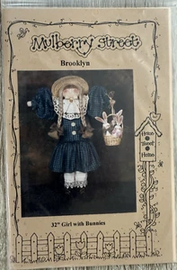 Mulberry Street Craft Sewing Doll Pattern "Brooklyn" Uncut Pattern Only 1998 - Picture 1 of 3