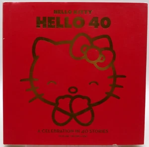 Hello Kitty Hello 40 Celebration Hardcover Limited Edition Book #117/250 1st Ed. - Picture 1 of 9