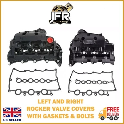 JAGUAR F-PACE XF XFJ XF SPORTBRAKE 3.0 TDV6 306DT LEFT & RIGHT ROCKER COVERS NEW - Image 1 of 4