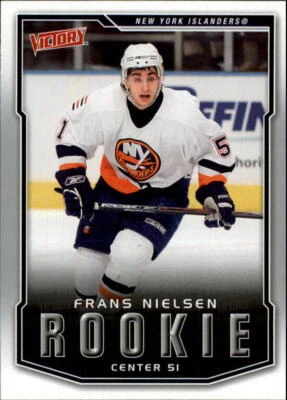 2007-08 Upper Deck Victory #212 Frans Nielsen RC Rookie Card - Image 1 of 2