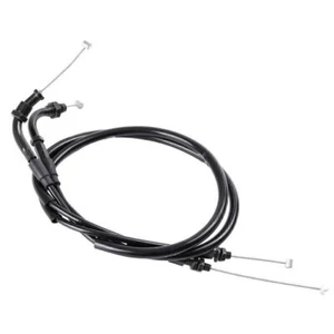 2x Black Throttle Cable Fit Honda CBR1000RR 2004-2007 2005 2006 Motorcycle - Afbeelding 1 van 2