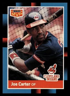1988 Donruss Bonus MVP's Joe Carter Cleveland Indians #BC-9 - Image 1 of 2