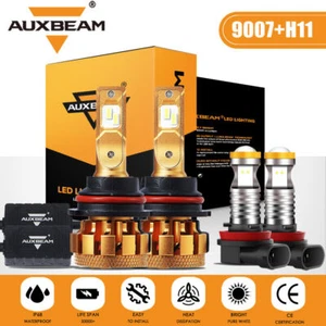 AUXBEAM Canbus LED Headlights High Low+Fog Light For Nissan Pathfinder 2005-2012 - Picture 1 of 12