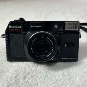 Konica C35 MFD Rangefinder w/ Hexanon 38m F2.8 From Camera Photo JAPAN - Picture 1 of 24
