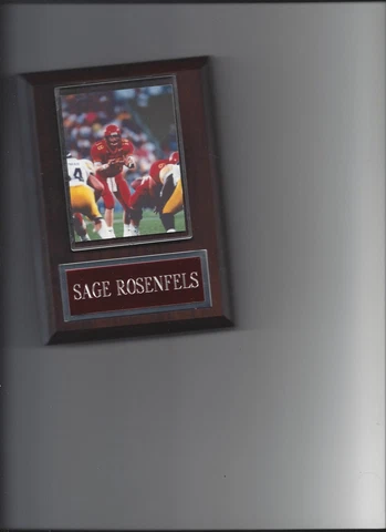 SAGE ROSENFELS PLAQUE IOWA STATE CYCLONES FOOTBALL NCAA Cover