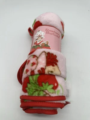 Manta de viaje Strawberry Shortcake 40 x 50 pulgadas tacto seda NUEVA Foto 1 de 4