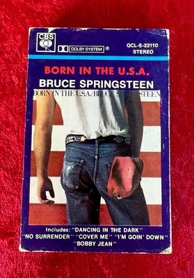 Rare Bruce Springsteen Born In The USA Cassette Tape CBS Philippines 1984 - Image 1 of 4
