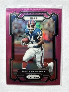 2023 Panini Prizm #34 Thurman Thomas Pink Prizm Bills - Picture 1 of 2