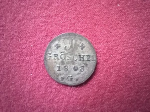 Brandenburg Preußen 1 Gröschel 1808 G Friedrich Wilhelm III. Glatz Schlesien - Bild 1 von 2