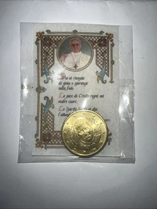  Vatican City 50-cent euro coin from 2014, featuring Pope Francis - Picture 1 of 3