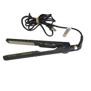 Babyliss Paris Wet and Dry Titanium Ceramic Hair Straightener Flat Iron ** - Picture 1 of 8