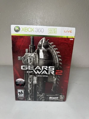 Gears of War 2 Limited Edition - Microsoft Xbox 360 Factory Sealed Unopened Rare - Image 1 of 4