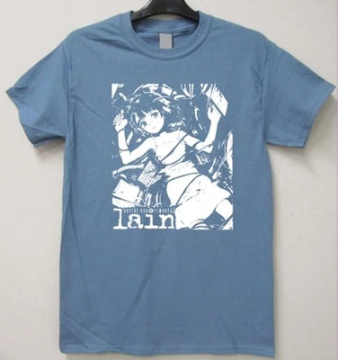 Serial Experiments Lain T Shirt Anime Science Fiction Ergo Proxy Texhnolyze G437 - Image 1 of 2