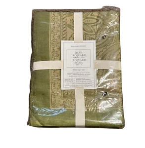 Williams Sonoma FLORAL SIENA JACQUARD Tischdecke 70x90 Grün Neu Rechteckig - Bild 1 von 20