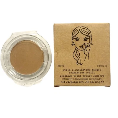 Repuesto de base en polvo iluminador Stila, 0,35 oz - Tono: 70 vatios Foto 1 de 4