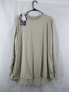 Gen 3 Level 1 XX-Large Regular Sand Tan Silk Weight Undershirt ECWCS Army USGI - Picture 1 of 3