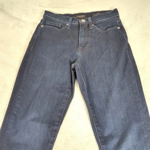 Banana Republic Jeans Womens 25 Dark Wash Premium Denim High Rise Skinny 25x26 - Picture 1 of 12