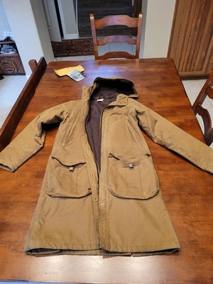 Chaqueta parka Filson Foothills pequeña forrada de lana encerada para mujer Foto 1 de 4