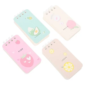 4 Pcs Früchte Klebrige Noten Reisen Nette Notizpolster Mini-Notizblöcke - Photo 1/12