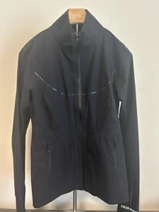lululemon Women’s Fast Free Windbreaker Size 6 Black Reflective - Picture 1 of 16