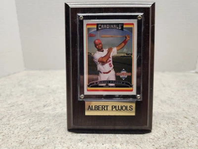 Albert Pujols St Louis Cardinals MLB 2006 Topps National Baseball Card Day... - Image 1 of 4