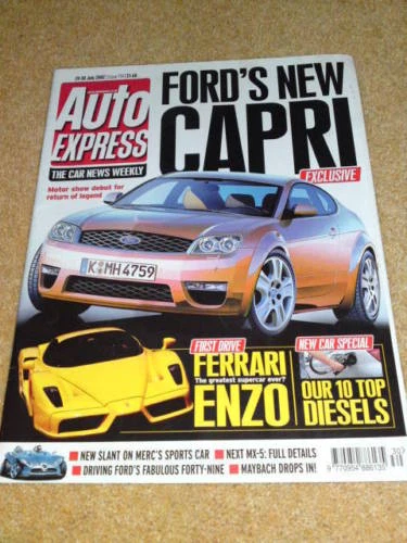 AUTO EXPRESS - FERRARI ENZO - July 24 2002 # 714 - Image 1 of 1