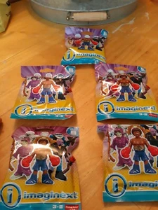 Figura Misteriosa Fisher Price Imaginext Serie 9. Lote de 5 bolsas. Nuevo. Precintado.  - Imagen 1 de 7