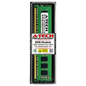 8GB 2Rx8 PC3-12800E HP ProLiant ML10 v2 DL320e G8 V2 ML310e G8 Memory RAM - Picture 1 of 4