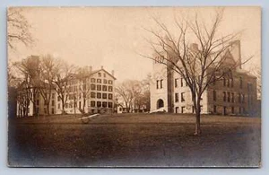 K12/ Marietta College Ohio RPPC Postcard c1910 University Buildings 25 - Picture 1 of 4