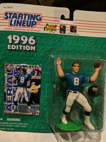 Mark Brunell Jacksonville Jaguars NFL Starting Lineup Figure NIB JAGS 1996 Cover