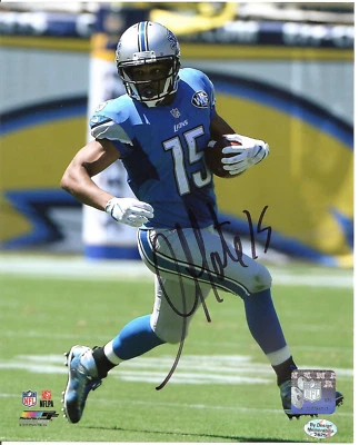 GOLDEN TATE Lions 8X10 Autographed Photo with BDS COA #2625 - Image 1 of 3