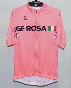 GF Rosa Sport Giro d'Italia Hombres Ciclismo Evento SS Camiseta AGU Talla L - Imagen 1 de 7