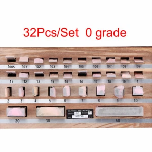 Calibro a blocchi 32 pezzi/set 0 gradi pinza calibro a blocco strumenti di ispezione - Foto 1 di 2