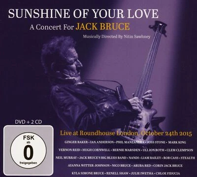 Various - Sunshine Of Your Love - A Concert For Jack Bruce (2-CD & DVD) - Bri... - Bild 1 von 2