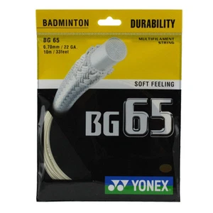 Yonex BG65 - Amber - Badminton Racket String - 10m Set - Picture 1 of 1