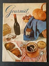 Gourmet Magazine July 1964 1960's Lifestyle Cooking Recipes Ads