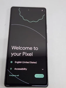 FOR PARTS - Google Pixel 6a - 128GB - Chalk - Unlocked - GX7AS - 7307 - Afbeelding 1 van 4