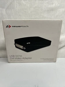 NewerTech 3.0 USB a DVI Tarjeta de Video Adaptador DVI a HDMI DVI a VGA Cable Adaptador - Imagen 1 de 6