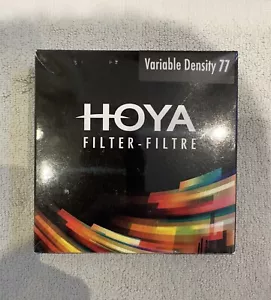 Genuine Hoya 77mm Variable Neutral Density Camera Lens Filter - Sony Canon Nikon - Picture 1 of 10