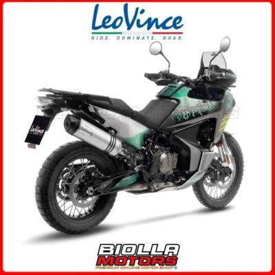 14414E ÉCHAPPEMENT LEOVINCE HUSQVARNA NORDEN 901 2023 - LV ONE EVO STAINLESS STE - Photo 1/4