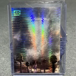 Topps Star Wars Galaxy Vittoria e Morte /75 rifrattore - Foto 1 di 4