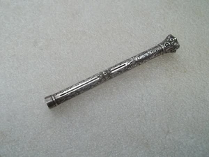Antique  19th Century Silver Dip Pen/ Pencil - Foto 1 di 11